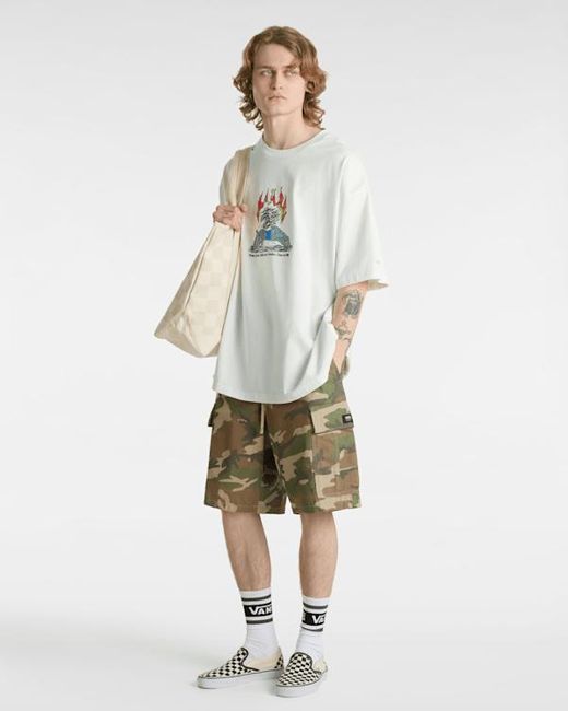 Vans Skate Thinking T-Shirt, Mann, Größe in White für Herren