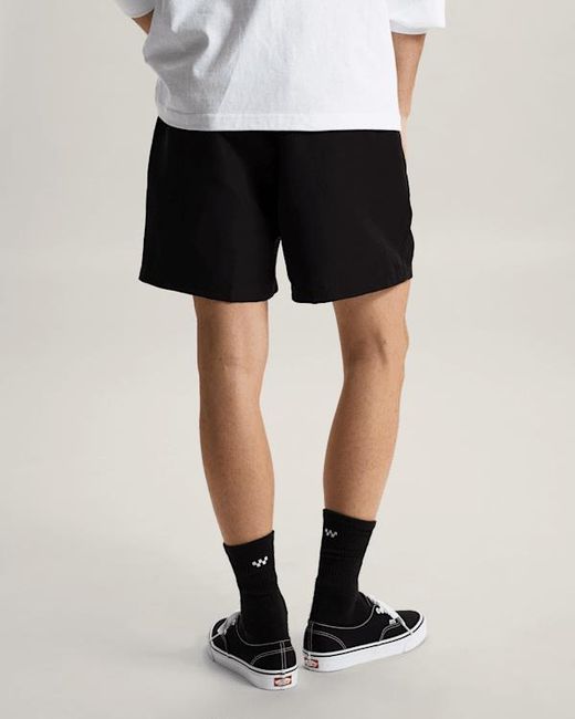 Vans Black Primary Ii Elastic Boardshorts for men