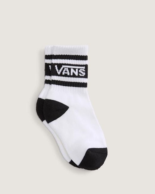 Calcetines Altos Drop V De Para Niño (1 Par) Talla Vans de color White
