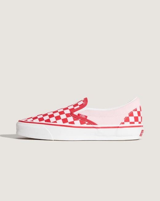 Vans Pink Premium Slip-On 98 Shoes for men