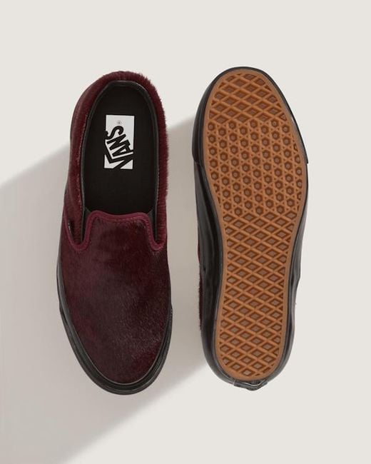 Vans Brown Premium Classic Slip-On Mule for men