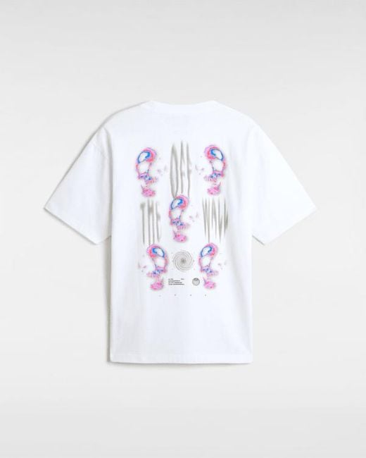 Maglietta Heat Map Skull, Uomo, Taglia di Vans in White da Uomo