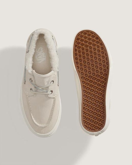 Vans Natural 2-Eyelet Boat Shoes for men