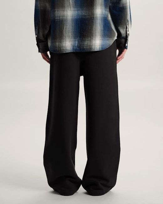 Vans Black Straight Leg Sweatpants for men