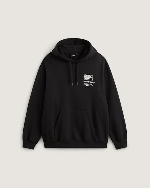 Felpa Con Cappuccio Stockpile, Uomo, Taglia di Vans in Black da Uomo