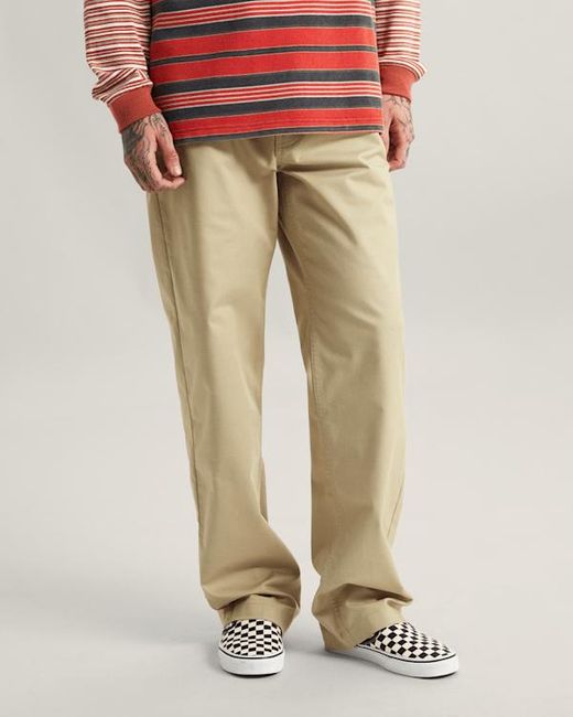 Vans Natural Authentic Chino Straight Trousers for men