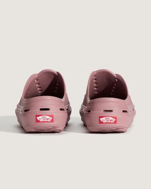 Vans Pink Authentic Foam Mule Shoes for men