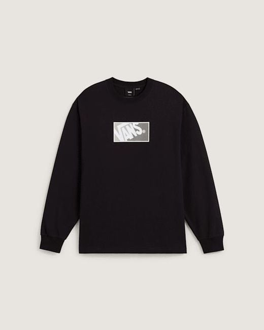 Vans Original Standards Tee Met Lange Mouwen, Grootte in het Black voor heren