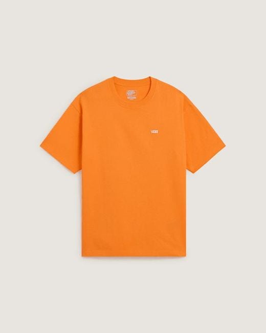 Vans Left Chest Loose Fit Short Sleeve T-Shirt, Herren, Größe in Orange für Herren