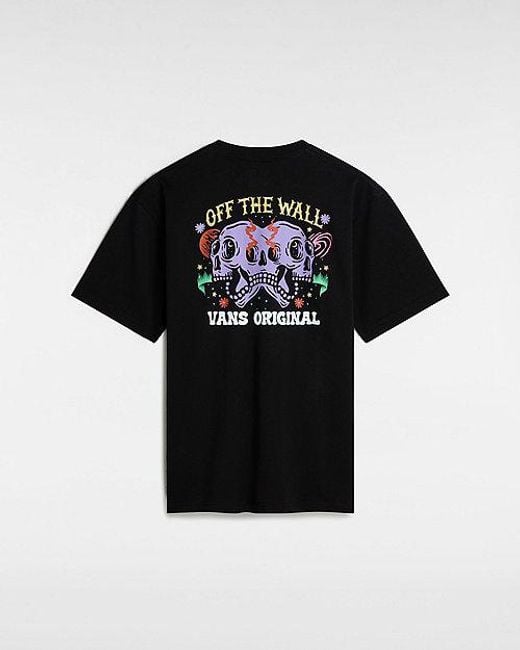 Vans Black Skull Void Classic T-Shirt () for men