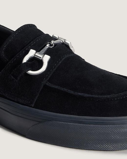Vans Black Skate Loafer Shoes for men