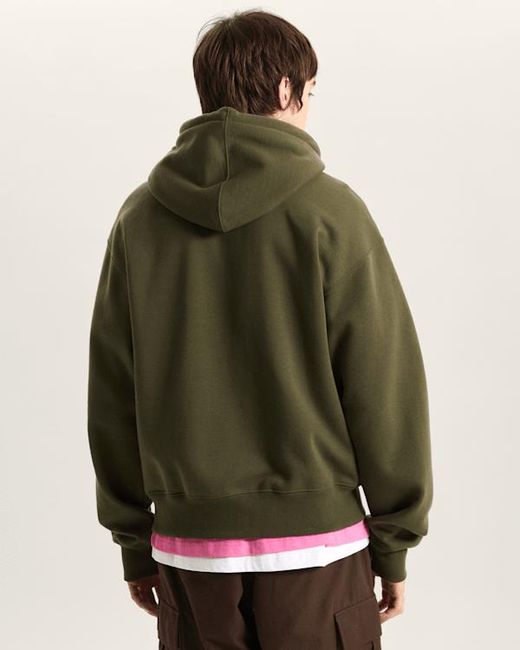 Vans Green Wild Circle Full Zip Pullover Hoodie for men