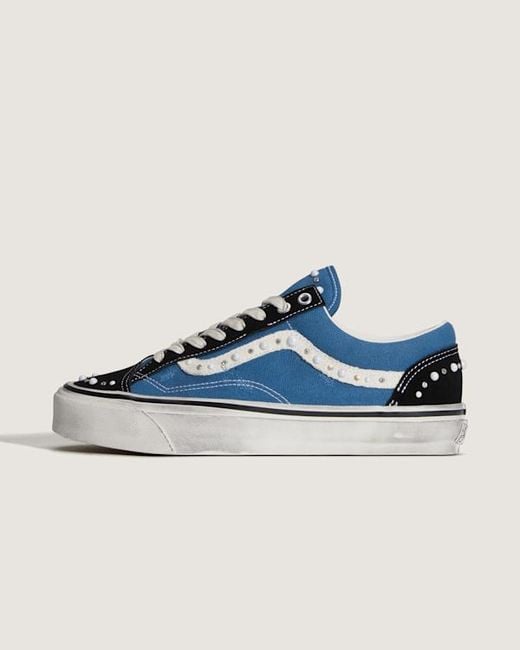 Vans Blue Premium Old Skool Shoes for men