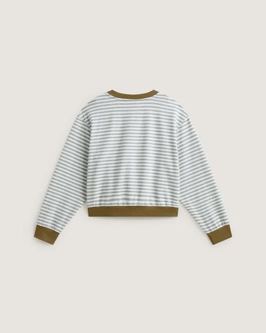Vans Gray Molly Long Sleeve Henley
