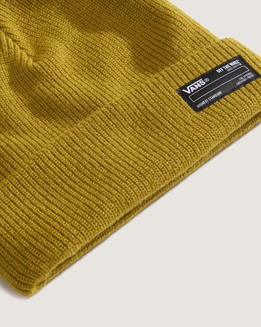 Vans Yellow Leiva Cuff Beanie for men