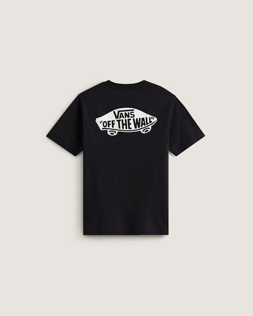 Vans Black Kids Double Standard T-Shirt (8-14 Years)