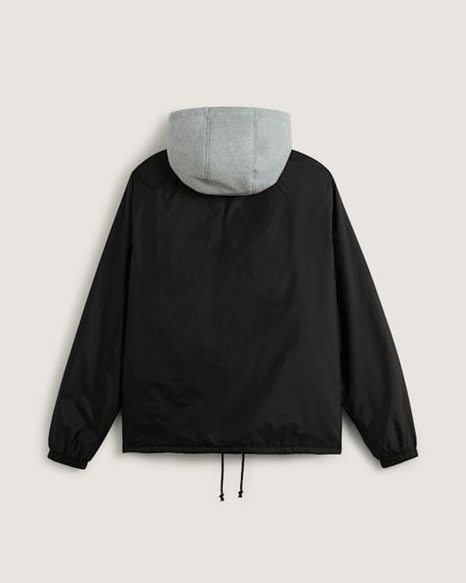 Giacca Con Cappuccio Coach Riley, Uomo, Taglia di Vans in Black da Uomo