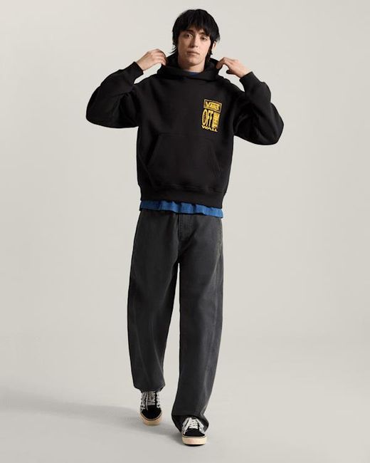 Vans Blue Cut And Paste Pullover for men