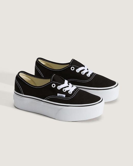 Chaussures Authentic Platform, Femme, Taille Vans en coloris Black