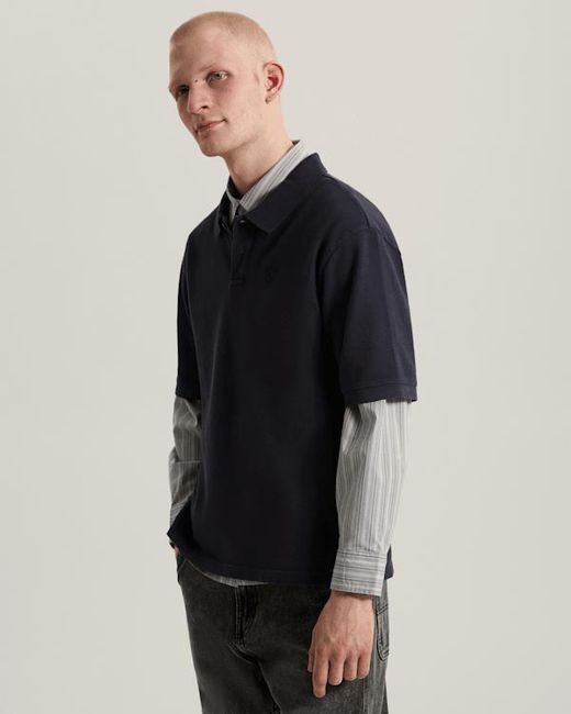 Vans Blue X Rowan Z Washed Polo Parisian Night for men