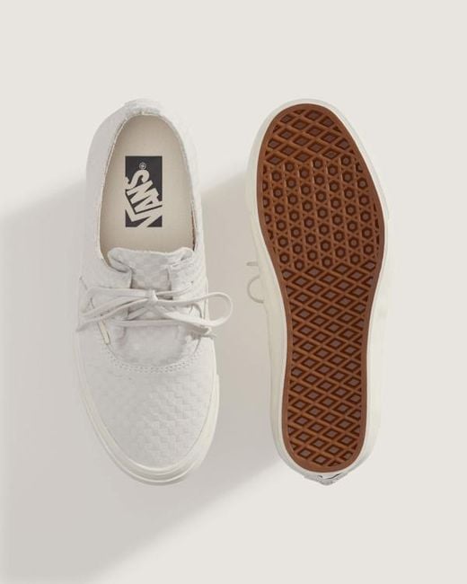 Vans Natural Premium Authentic Ease Checkerboard Shoes for men