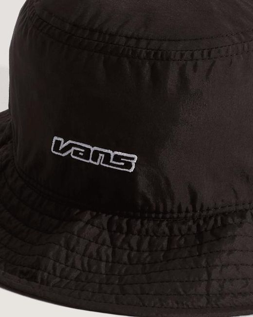 Vans Black Dropped V Bucket Hat for men