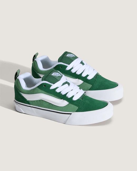 Vans Green Knu Skool Shoes for men