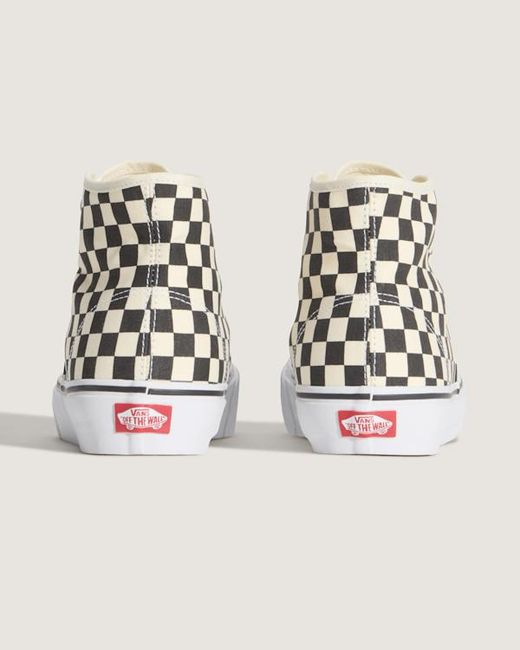 Vans Natural Authentic Hi 2.0 Checkerboard Shoes for men