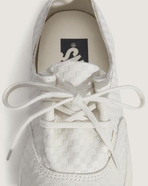 Vans Natural Premium Authentic Ease Checkerboard Shoes for men
