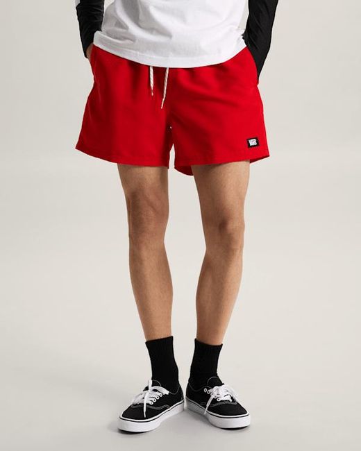 Vans Red Primary Ii Elastic Boardshorts for men