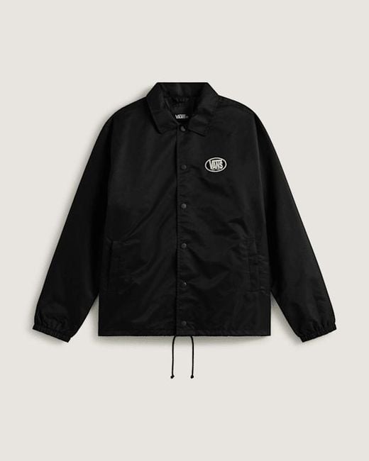 Vans Black Torrey Nylon Coaches Jacket for men