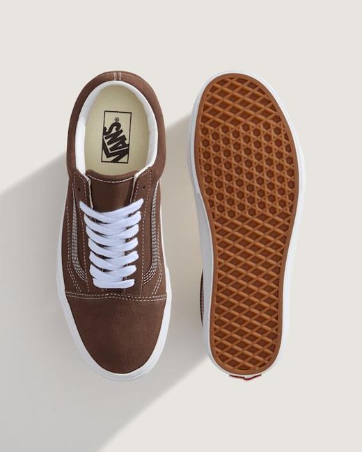 Vans Brown Old Skool Shoes for men