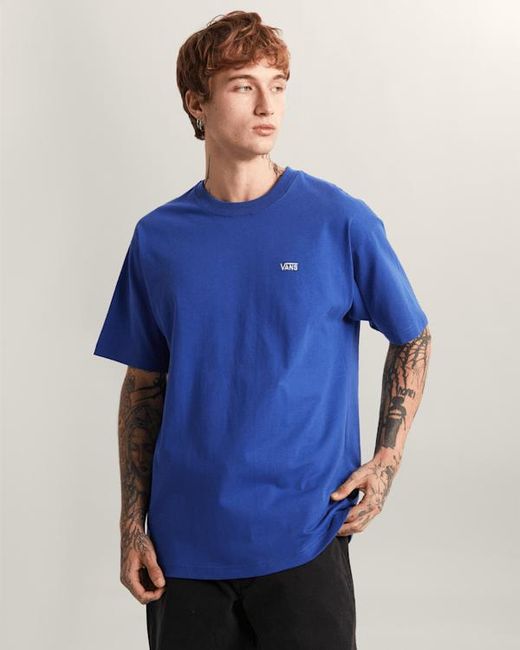 Vans Blue Left Chest Ii Loose T-Shirt for men