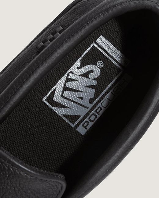 Vans Black Skate Loafer Shoes for men