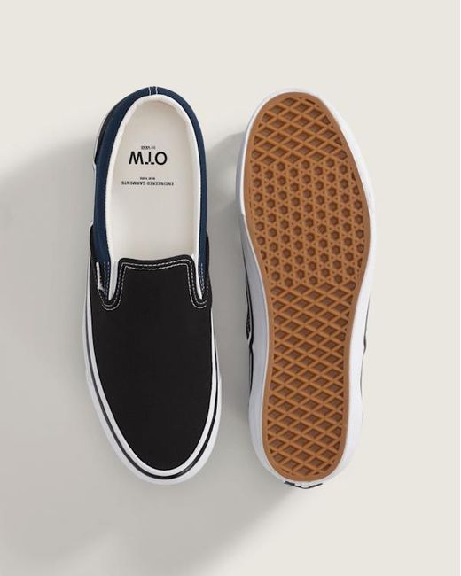 Vans Otw By X Engineered Garments Classic Slip-On 98, Herren, Größe in Blue für Herren