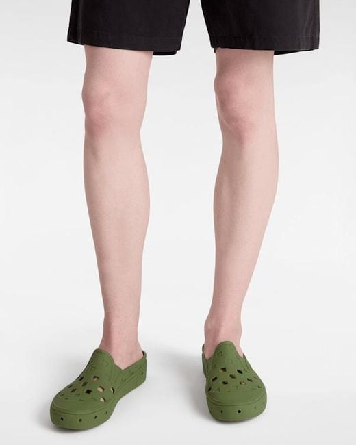 Vans Green Mte Slip-On Mule Trk Schuhe, Herren, Größe