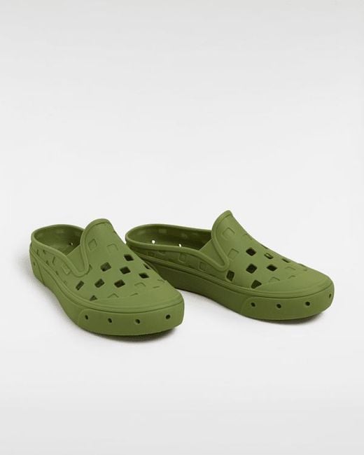 Vans Green Mte Slip-On Mule Trk Schuhe, Herren, Größe