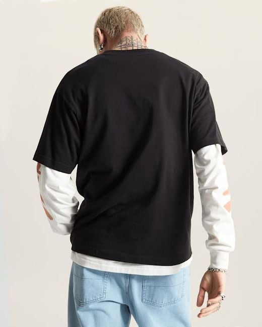 Vans Happy Spike T-Shirt, Herren, Größe in Black für Herren