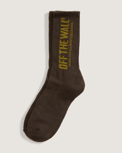 Vans Hovley Crew Socken (1 Paar) Herren, Größe: L (48-51​ in Brown für Herren