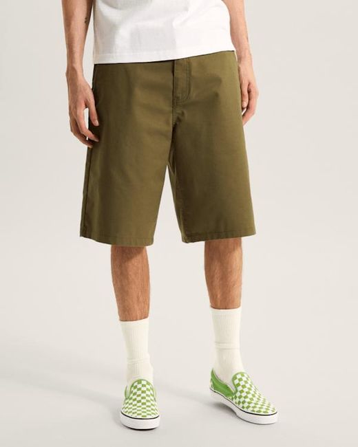 Vans Green Shorts Authentic Chino for men