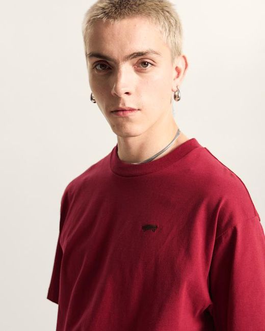 T-Shirt Salton Loose, Homme, Taille Vans pour homme en coloris Red
