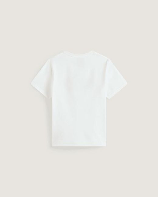 Vans White Kids Wavy Script T-Shirt (8-14 Years)