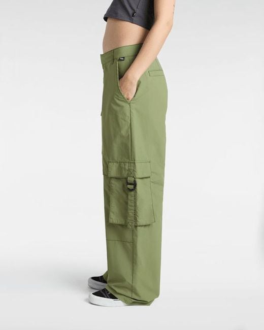 Pantalones Cargo Cobra, Mujer, Talla Vans de color Green