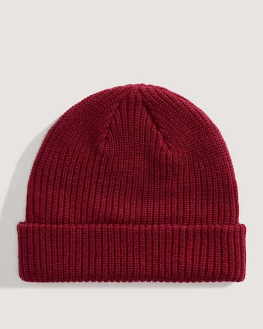 Vans Core Basic Cuff Beanie, Grootte in het Red voor heren