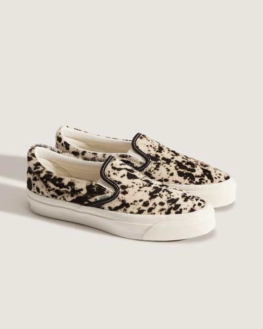 Vans Natural Premium Classic Slip-On Shoes for men