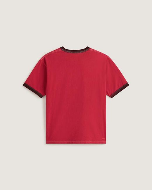 Vans Red Flame Face T-Shirt for men