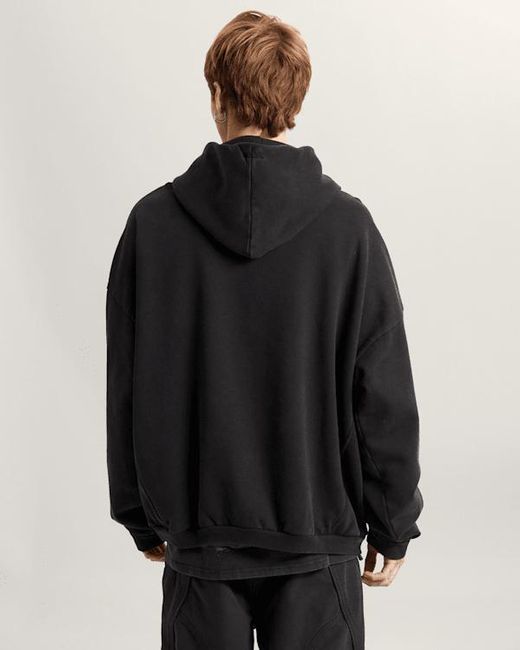 Vans Black Act Of Disagreement Oval Logo Hoodie for men