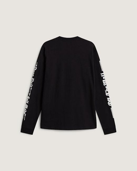 Vans Black X Travis Barker Long Sleeve T-Shirt for men