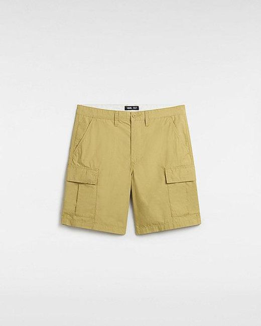 Vans Yellow Service Cargo Relaxed Shorts for men