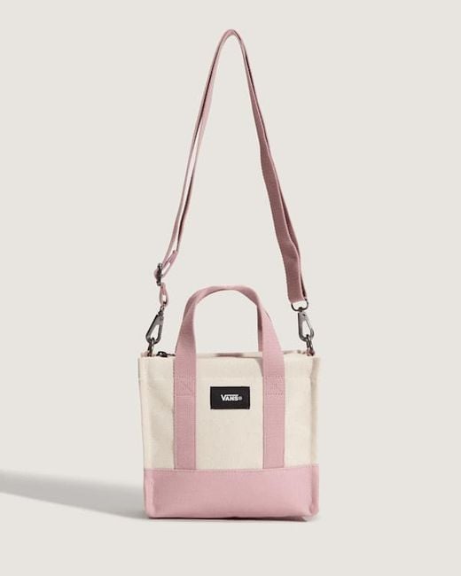 Vans Pink Lil Pergs Checkerboard Tote Bag for men